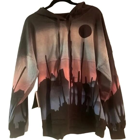 SPIRIT JERSEY Out West Cactus Desert Hoodie Size M New w/ Tag MSRP $139 - Picture 8 of 14